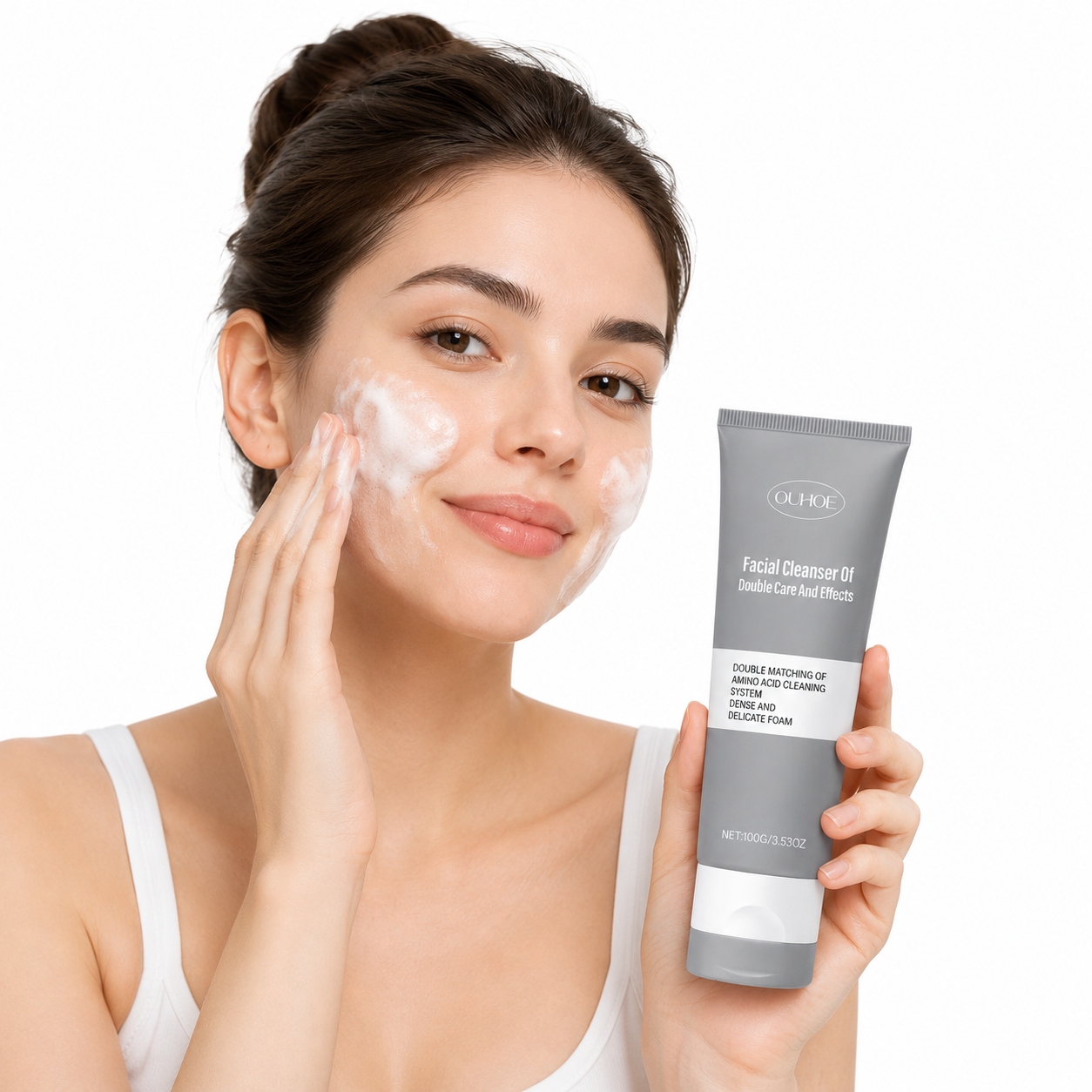 Gel de limpeza facial à base de argila 100 g